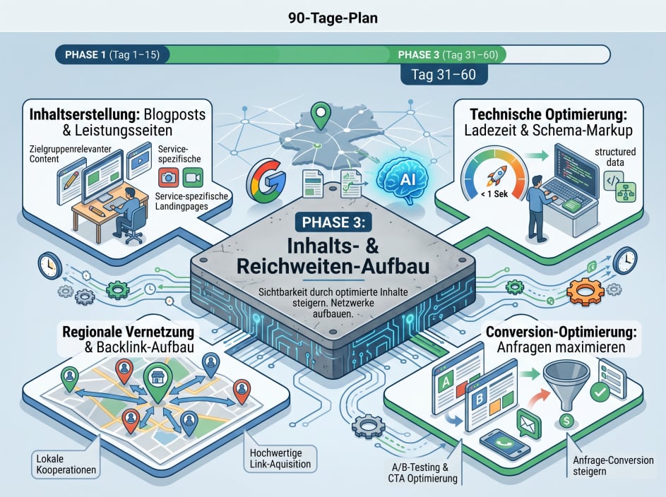 Der 90-Tage SEO-Fahrplan von Pageflix PRO - Phase 3/4